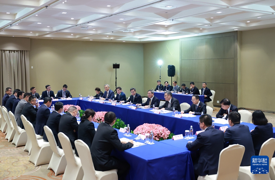 李強(qiáng)総理が在ブラジル中國(guó)企業(yè)との座談會(huì)に出席