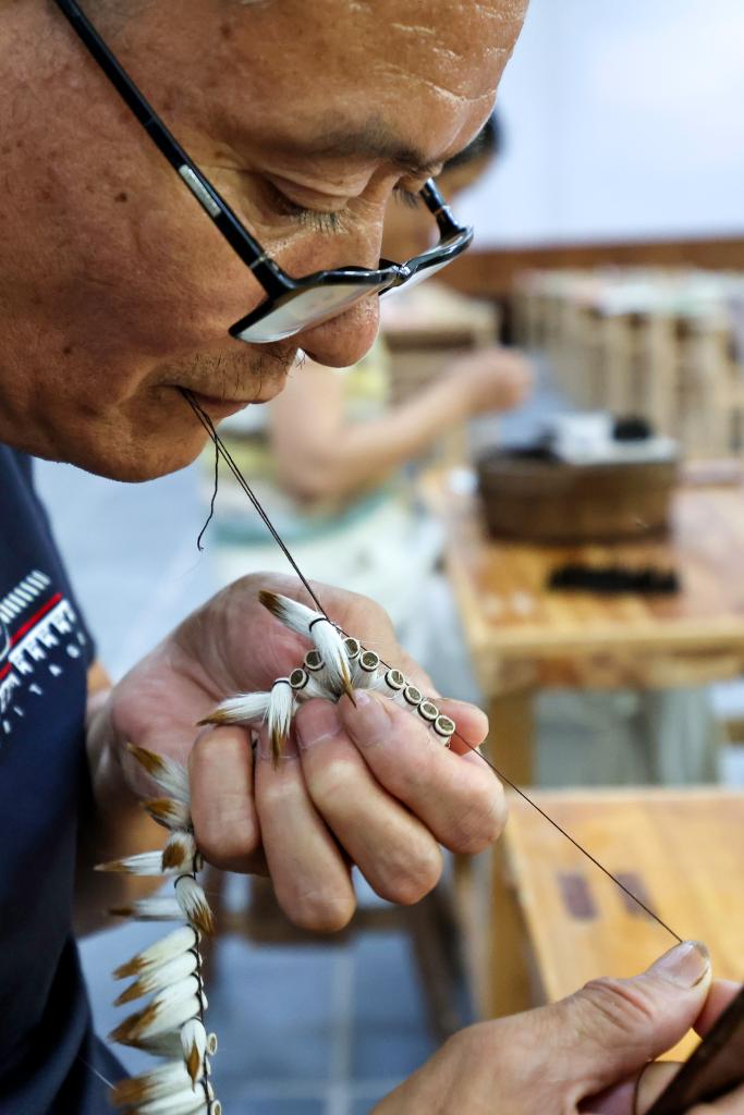 筆関連産業(yè)の年間売上高が1765億円に達(dá)する江西省のある村