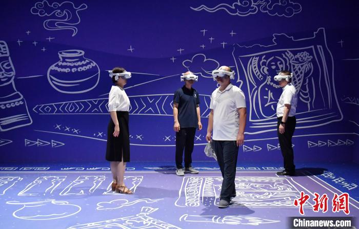 雄安新區(qū)で「精絶奇遇?新疆尼雅遺跡デジタル大展」が開幕　河北省