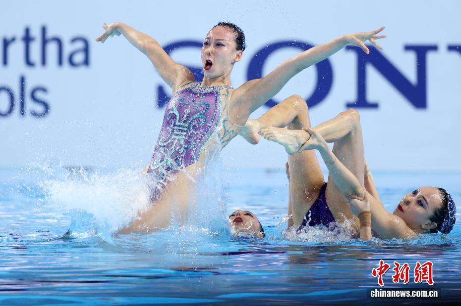 アーティスティックSチームFRで中國が金　水泳世界選手権