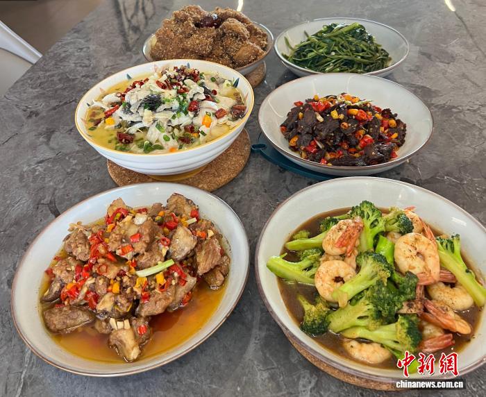 プライベートシェフの陳秘さんが最近、出張サービスで作った料理。(寫真提供?取材対象者)