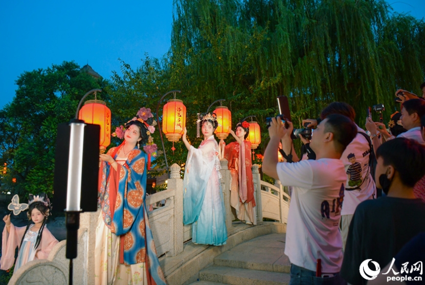 新たな活力あふれる河南省洛陽(yáng)市の歴史ある洛邑古城