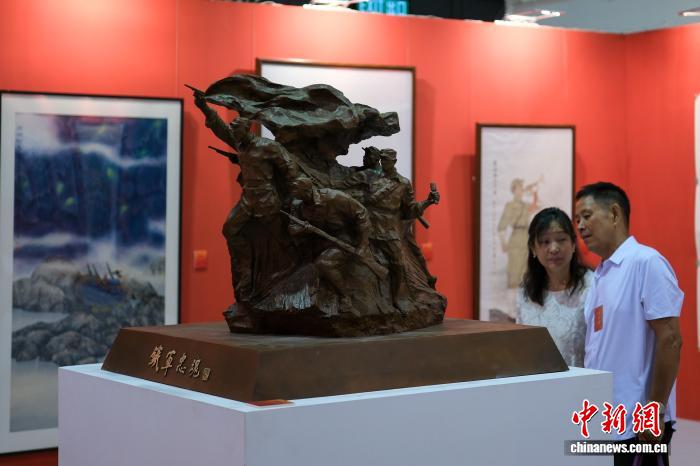 「中國(guó)人民抗日戦爭(zhēng)?世界反ファシズム戦爭(zhēng)勝利80周年?名家名作展」が香港で開(kāi)幕