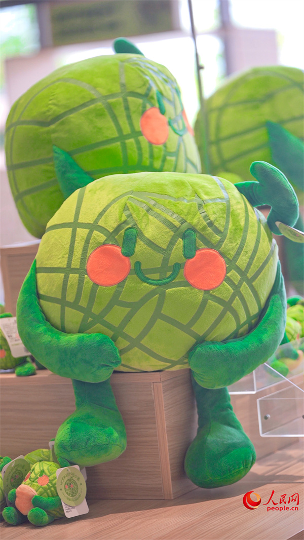 ハミウリグッズ。（撮影?李欣洋）