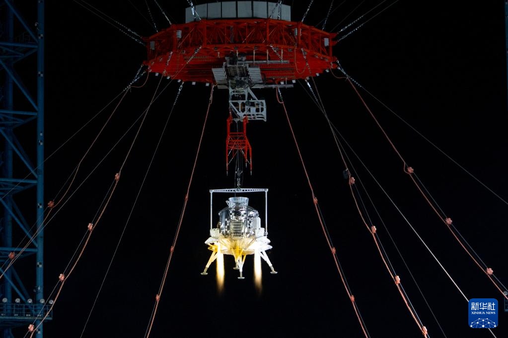 月面著陸機「攬月」の著陸?離陸総合検証試験が無事成功