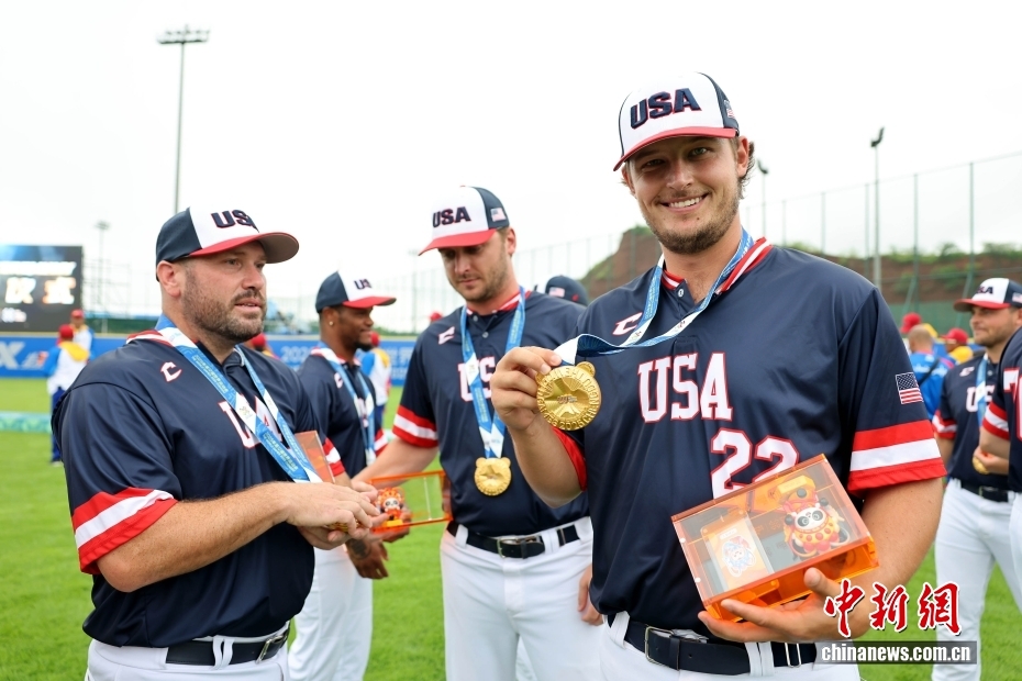 男子ソフトボール決勝が悪天候で中止、日米同時(shí)優(yōu)勝に　成都ワールドゲームズ