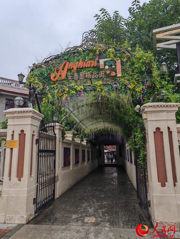 イタリア風(fēng)情區(qū)（撮影?張靖）。