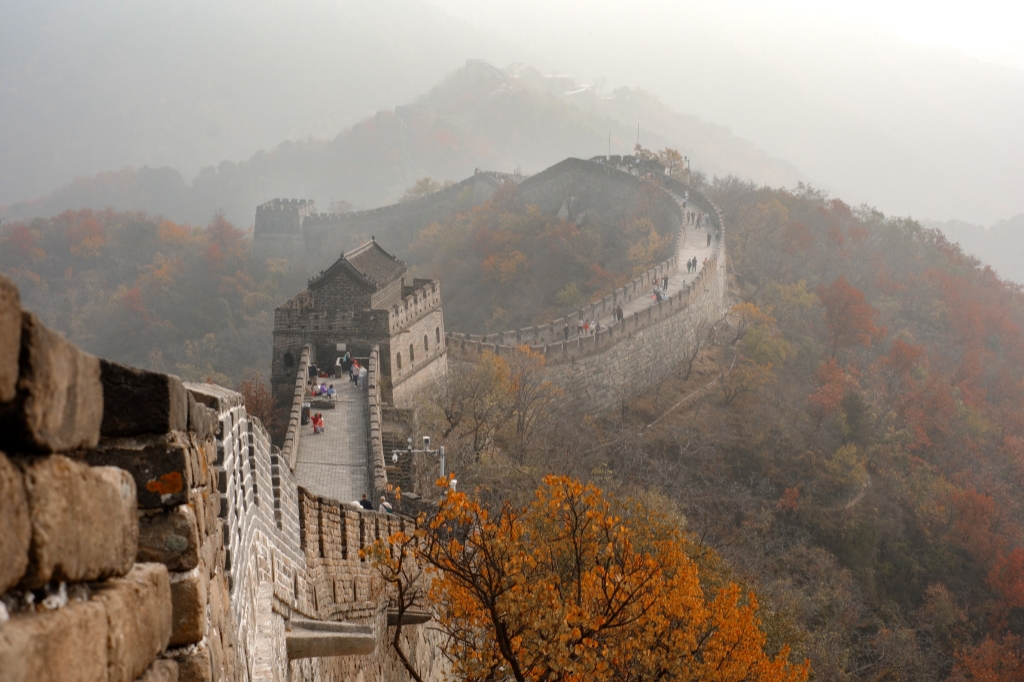 秋の長城