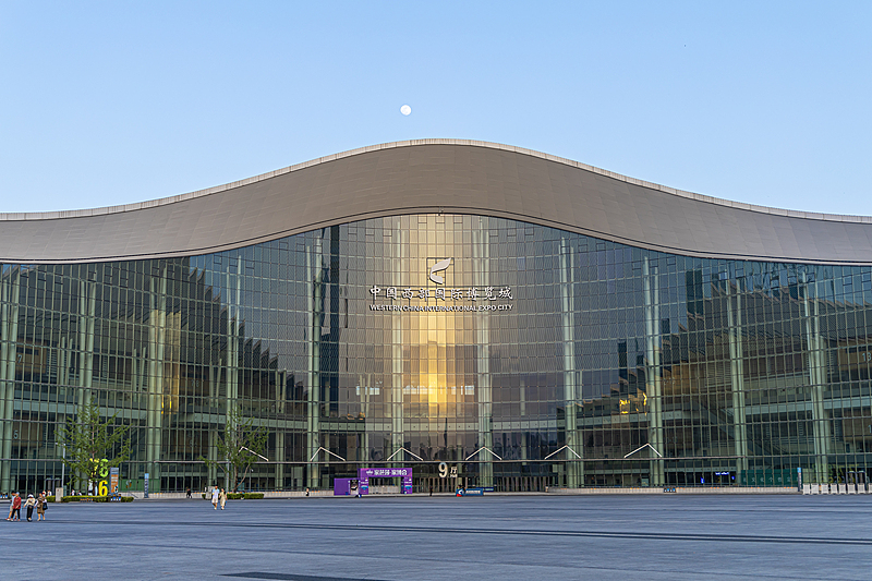 中國西部國際博覧城（資料寫真。寫真著作権はCFP視覚中國所有のため転載禁止）