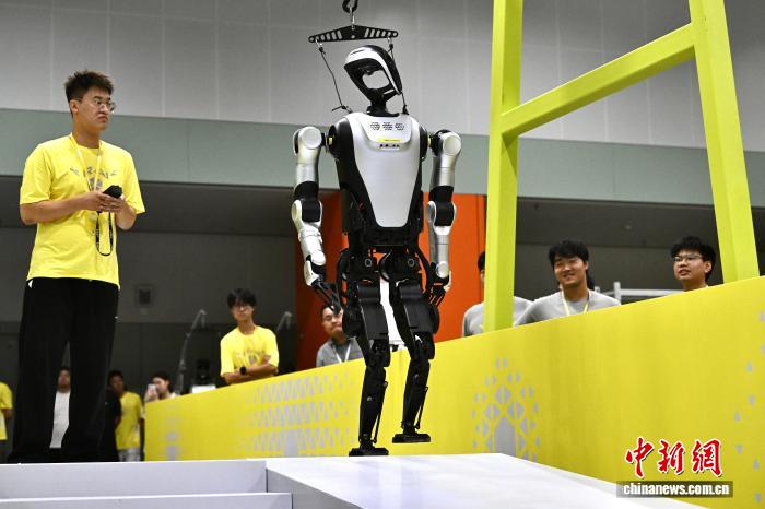 中國(guó)初の等身大人型ロボット大會(huì)が開(kāi)幕　安徽省合肥
