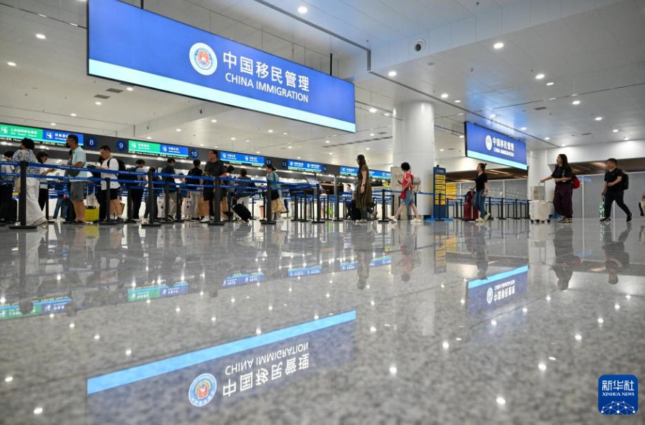 天津空港で新しい入國審査場の運用スタート