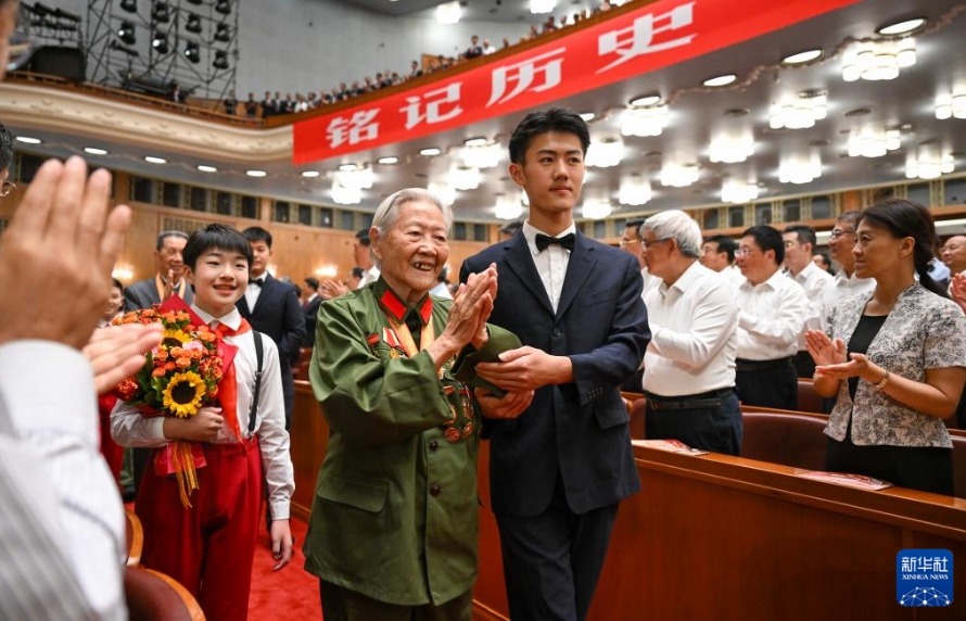 北京で中國人民抗日戦爭ならびに世界反ファシズム戦爭勝利80周年記念蕓術(shù)公演