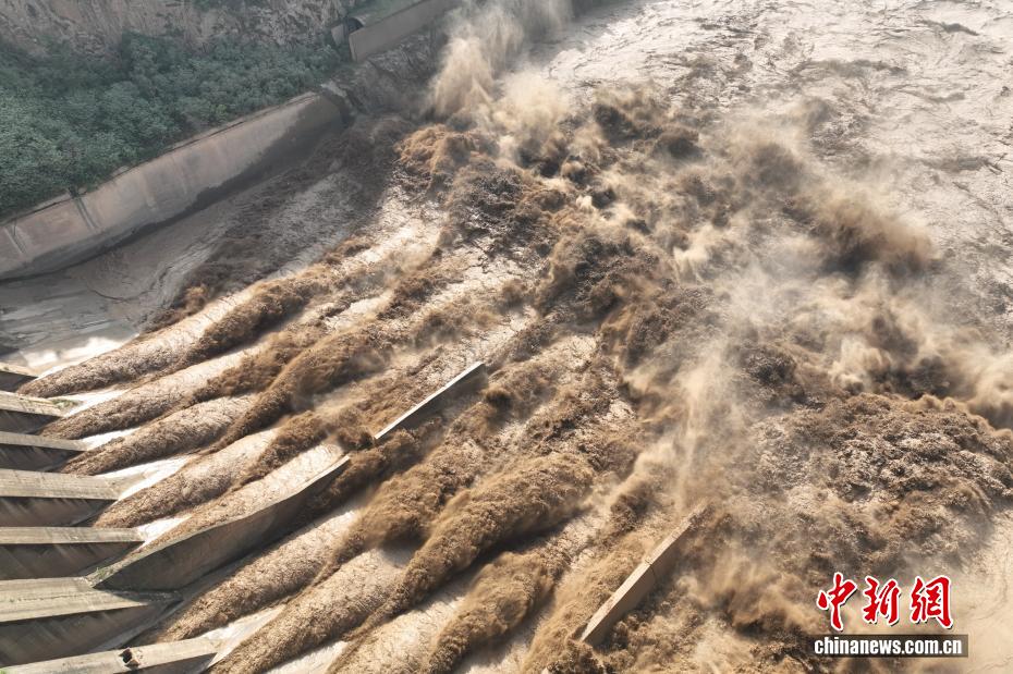 三門峽水利ターミナルが今年3回目となる放流を実施　河南省