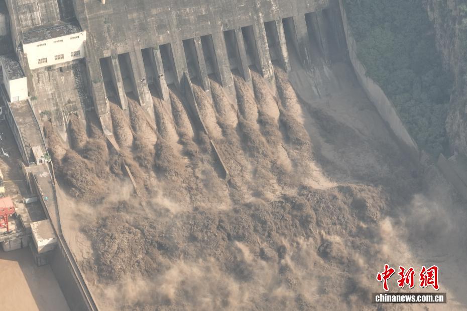 三門(mén)峽水利ターミナルが今年3回目となる放流を?qū)g施　河南省