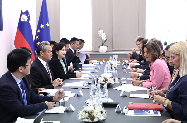 中國(guó)とスロベニアの外相が會(huì)談