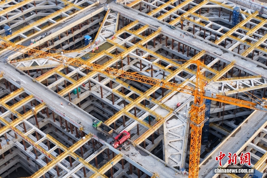 「上海-南京-合肥高速鉄道」の建設(shè)加速　海門北駅の工事進(jìn)捗率は7割超