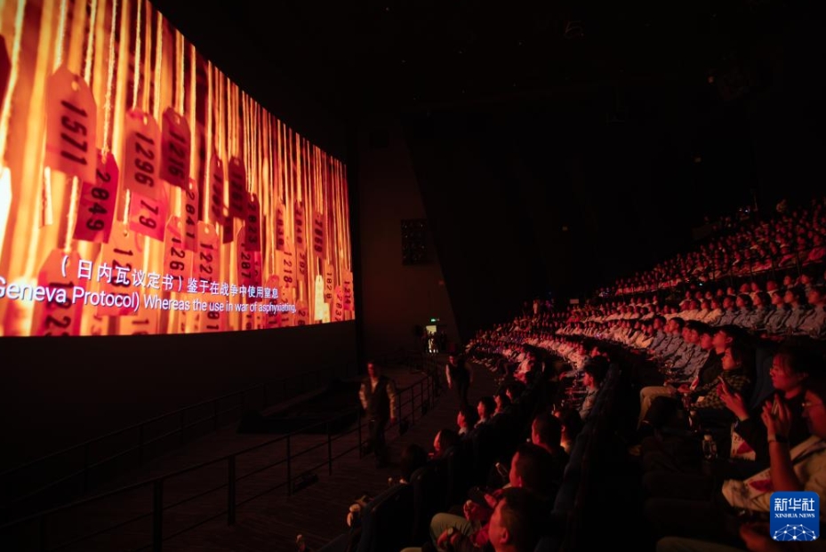 舊日本軍の731部隊を描いた映畫「731」のワールドプレミア上映會　黒竜江省