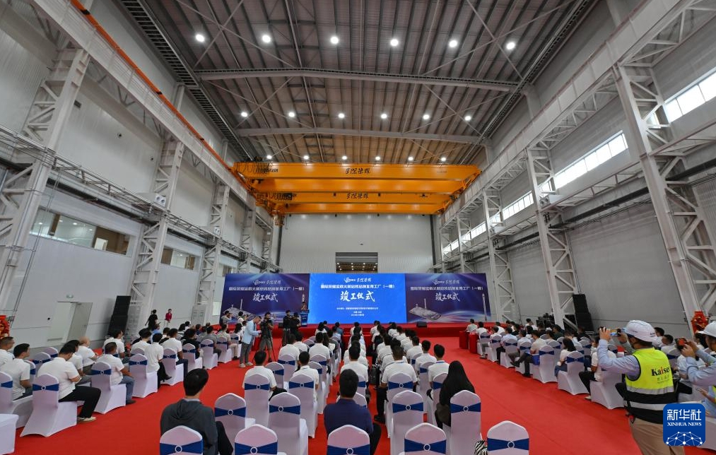 星際栄耀の運搬ロケット総組立?試験?再利用工場一期が竣工　海南省