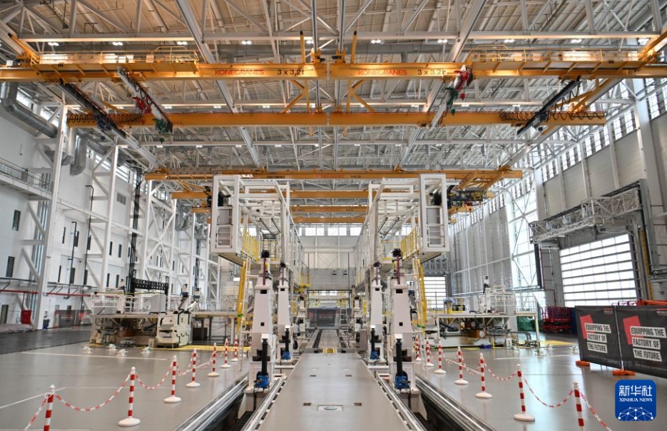 エアバスのアジア2番目となるA320系航空機最終組立ラインが稼働　天津