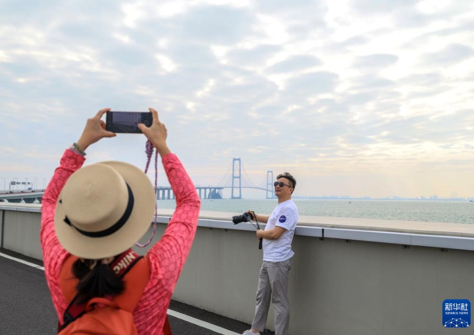「深中通道」西人工島文化観光プロジェクトの試験的運(yùn)用がスタート　広東省