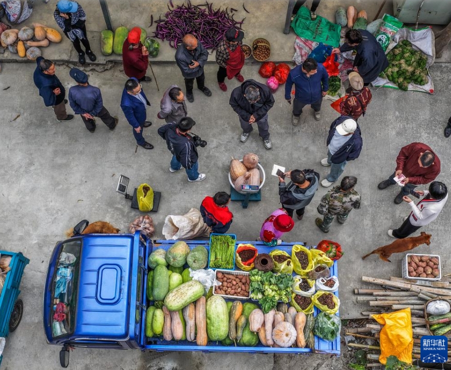 農(nóng)村部に殘された高齢者たちを支援する公益野菜買取プラン　浙江省杭州