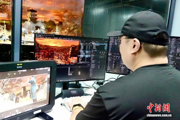 仮想と実景のシームレスな融合を?qū)g現(xiàn)した橫店バーチャルスタジオ　浙江省