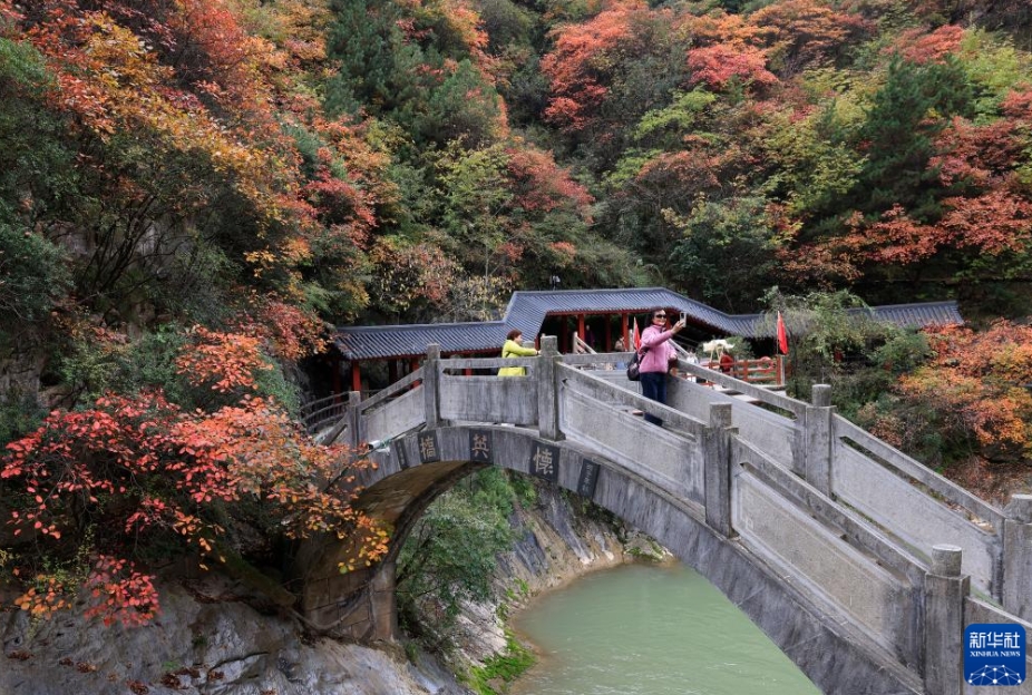 中國各地、華やぎを増す秋景色