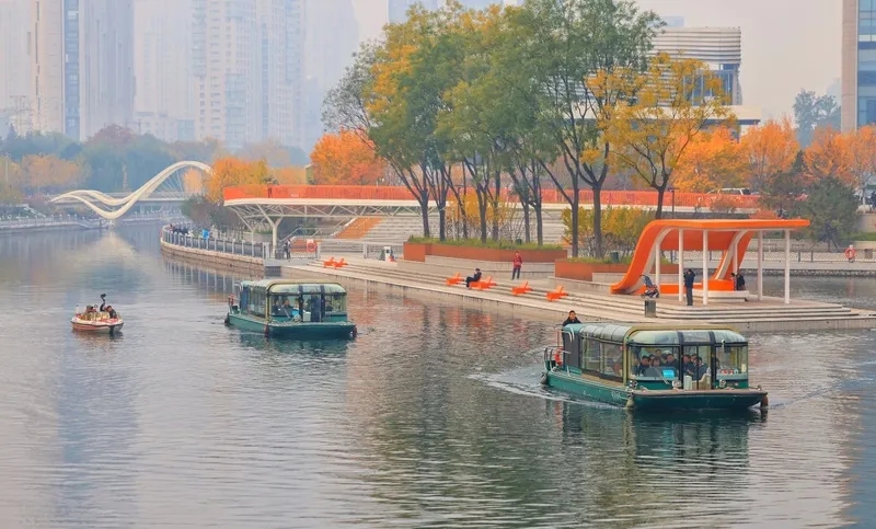 北京の市內(nèi)と副都心を観光船で結(jié)ぶコースが試験運(yùn)航の段階へ
