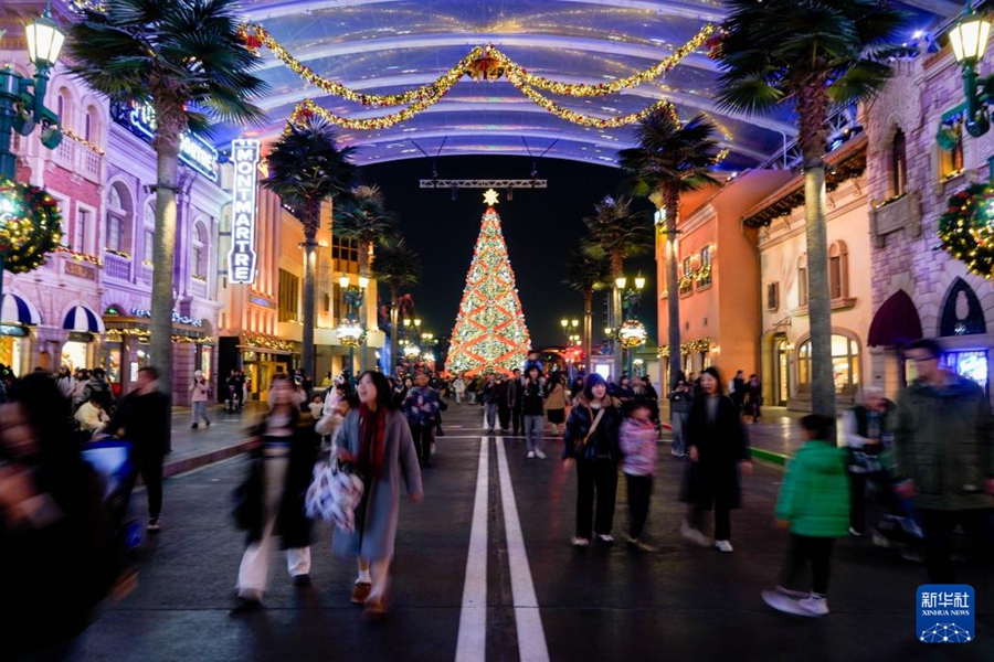 ユニバーサル?北京?リゾートで冬季特別イベントがスタート