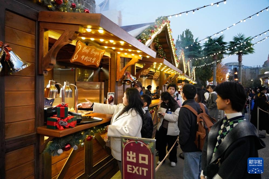 ユニバーサル?北京?リゾートで冬季特別イベントがスタート