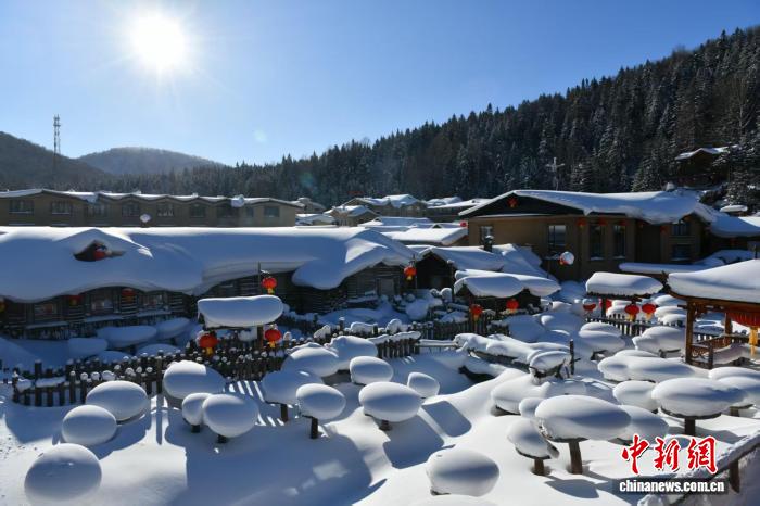 雪郷景勝地內(nèi)に広がる雪景色。畫像提供?雪郷景勝地