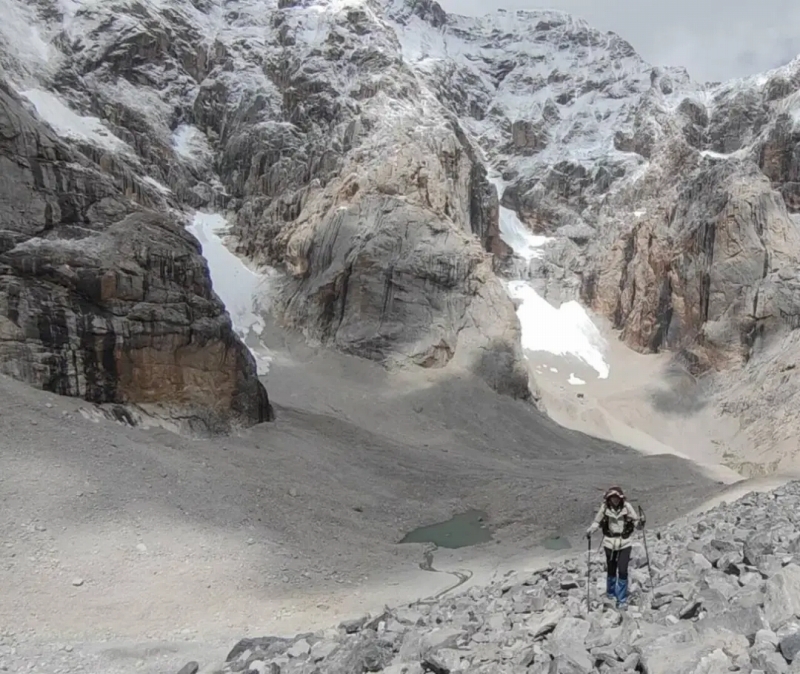 3年前にスマホを落とした場所。（寫真は取材対象者が提供）