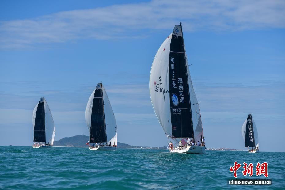 2025年「海帆賽」開催　12チームが三亜を出航し、海南島周回に挑戦