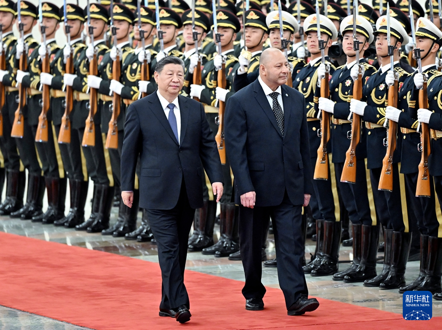 習(xí)近平國家主席がトンガ國王トゥポウ6世と會談