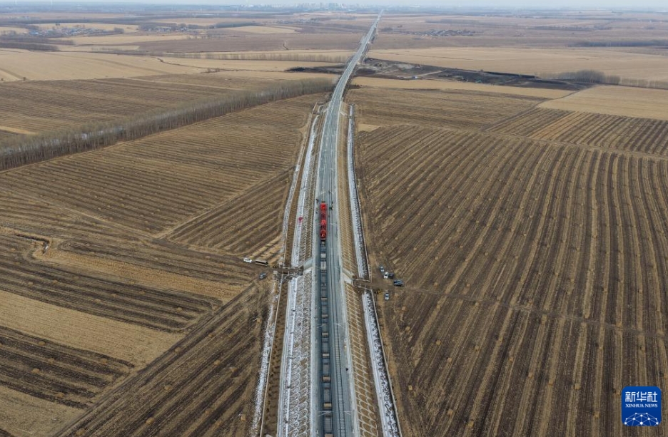 中國最北端の高速鉄道「哈伊高速鉄道」が全線レール敷設(shè)完了　黒竜江省