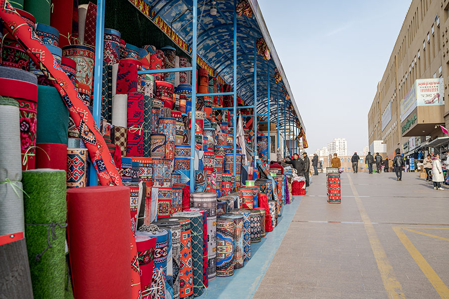 鮮やかなバザール