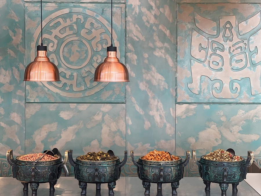 湖北省博物館の湖博食堂の様子（11月20日撮影?喩珮）。