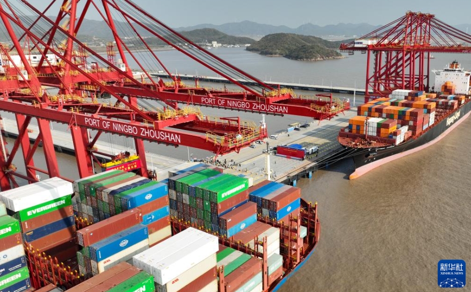 寧波舟山港の今年のコンテナ取扱量が4000萬TEU超に　浙江省