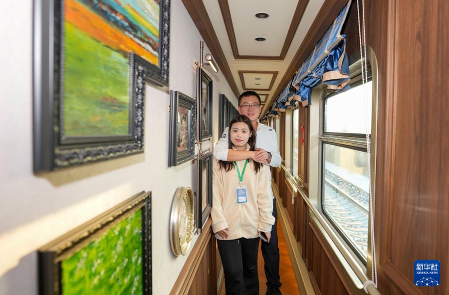 氷雪観光列車「伊春號」のテスト運行スタート　黒竜江省