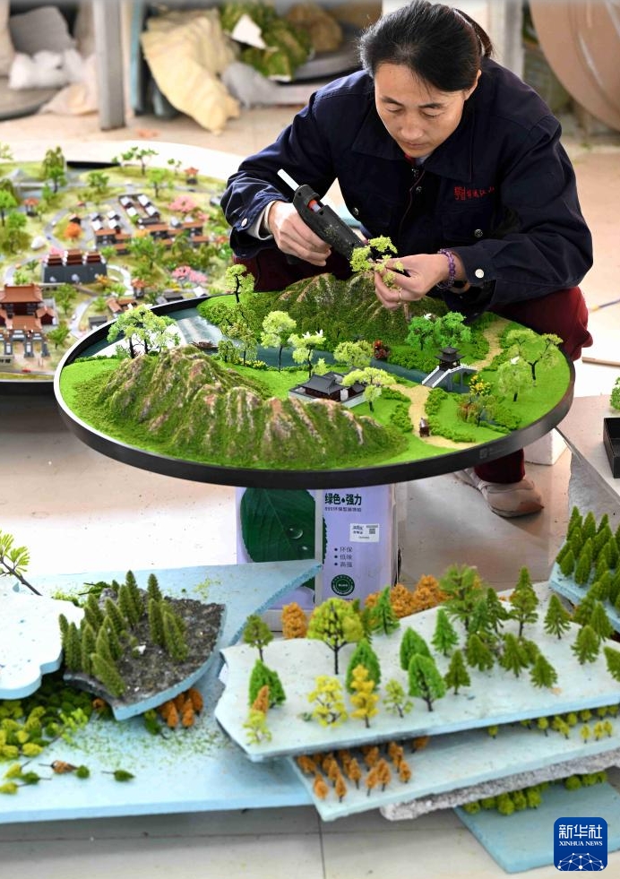 ジオラマが現(xiàn)地の農(nóng)村振興の原動(dòng)力に　河北省平山