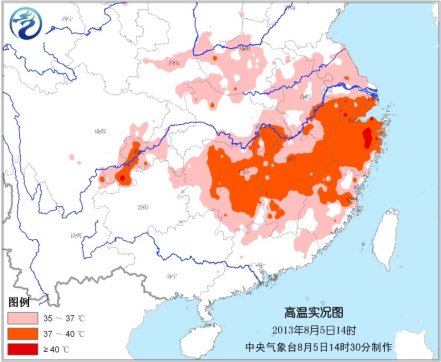 中國南方地域、年初以來最高の暑さに