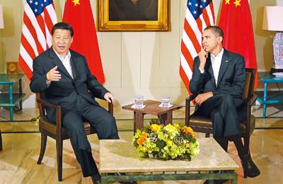 習(xí)主席、米大統(tǒng)領(lǐng)と共同記者會(huì)見(jiàn)