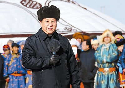 習(xí)近平総書記が全國民と全世界の華人に年始の挨拶。