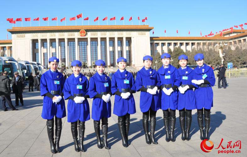 「両會」関係者の様々な姿