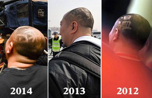 「両會(huì)」を取材する日本の記者