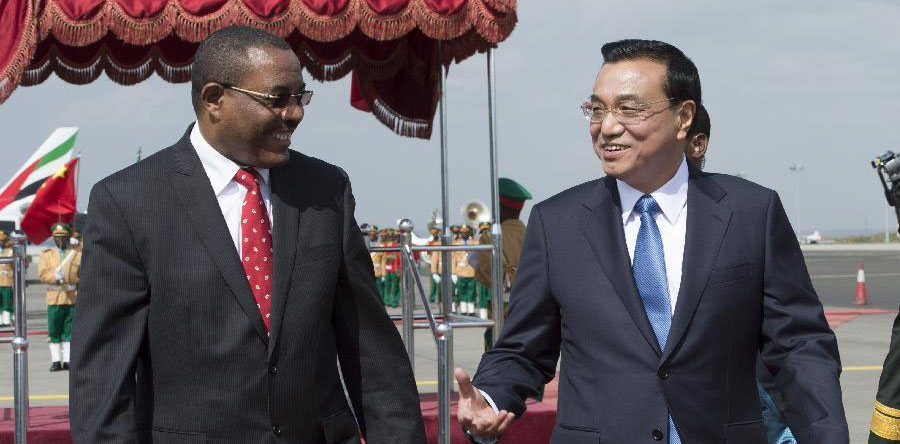 李克強総理がエチオピア首相と會談